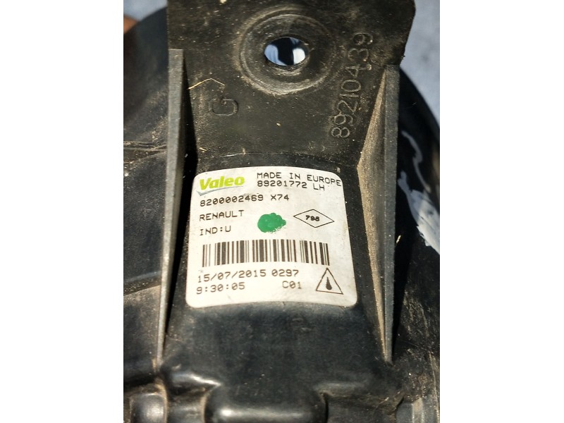 Recambio de faro antiniebla izquierdo para nissan almera ii hatchback (n16) 2.2 dci referencia OEM IAM 8200002469 89201772 2002