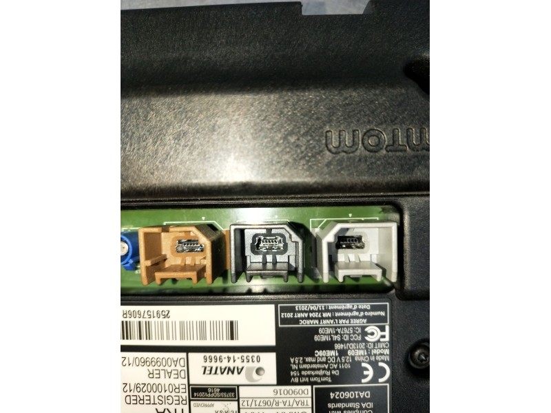 Recambio de pantalla multifuncion para renault zoe (bfm_) zoe referencia OEM IAM 0355149666 259157606R IH4267J00339 2016