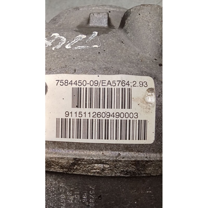 Recambio de diferencial trasero para bmw 5 (f10) 520 d referencia OEM IAM 7573819 758445009 R:2.93 14