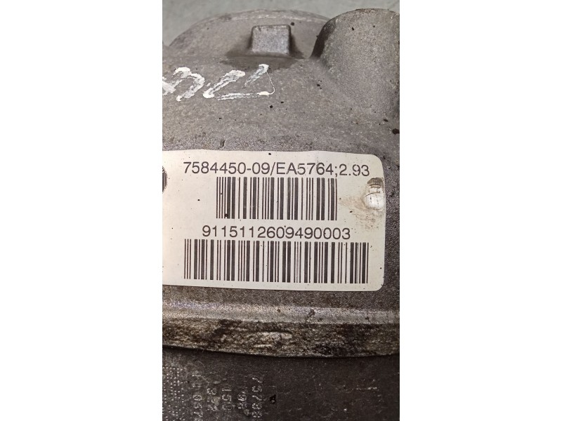 Recambio de diferencial trasero para bmw 5 (f10) 520 d referencia OEM IAM 7573819 758445009 R:2.93 14