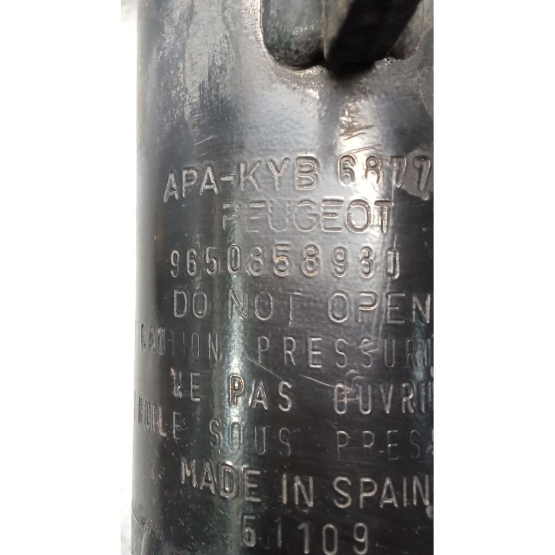 Recambio de amortiguador delantero derecho para peugeot 607 (9d, 9u) 2.7 hdi 24v referencia OEM IAM 9650858980  04