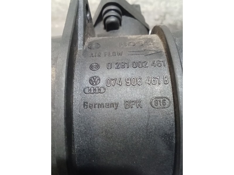 Recambio de caudalimetro para audi a3 (8p1) 2.0 tdi 16v referencia OEM IAM 0281002461 074906461B 04