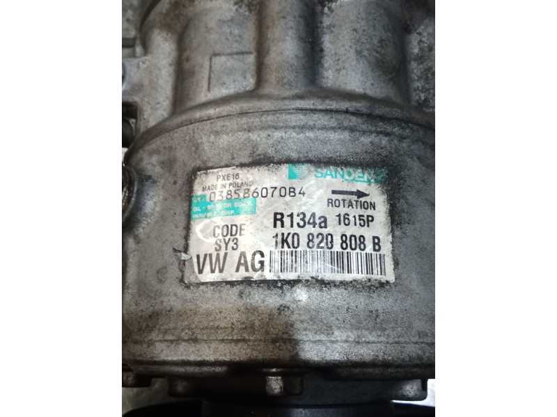 Recambio de compresor aire acondicionado para audi a3 (8p1) 2.0 tdi 16v referencia OEM IAM 1K0820808B  04