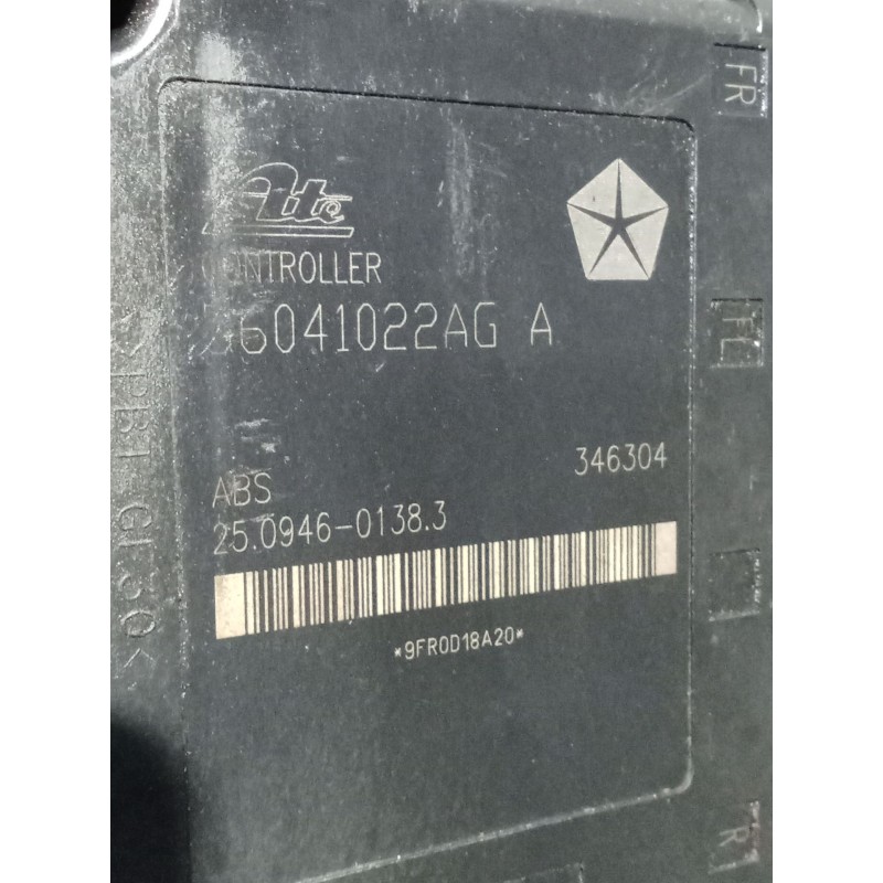 Recambio de abs para jeep grand cherokee ii (wj, wg) 3.1 td 4x4 referencia OEM IAM 6041022AGA 25094601383 10051181861