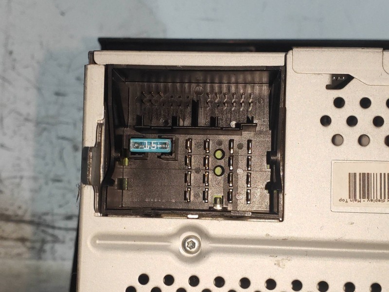 Recambio de sistema audio / radio cd para skoda suberb (3t4) exclusive referencia OEM IAM 3T0035161H DE2633 3T0035156G