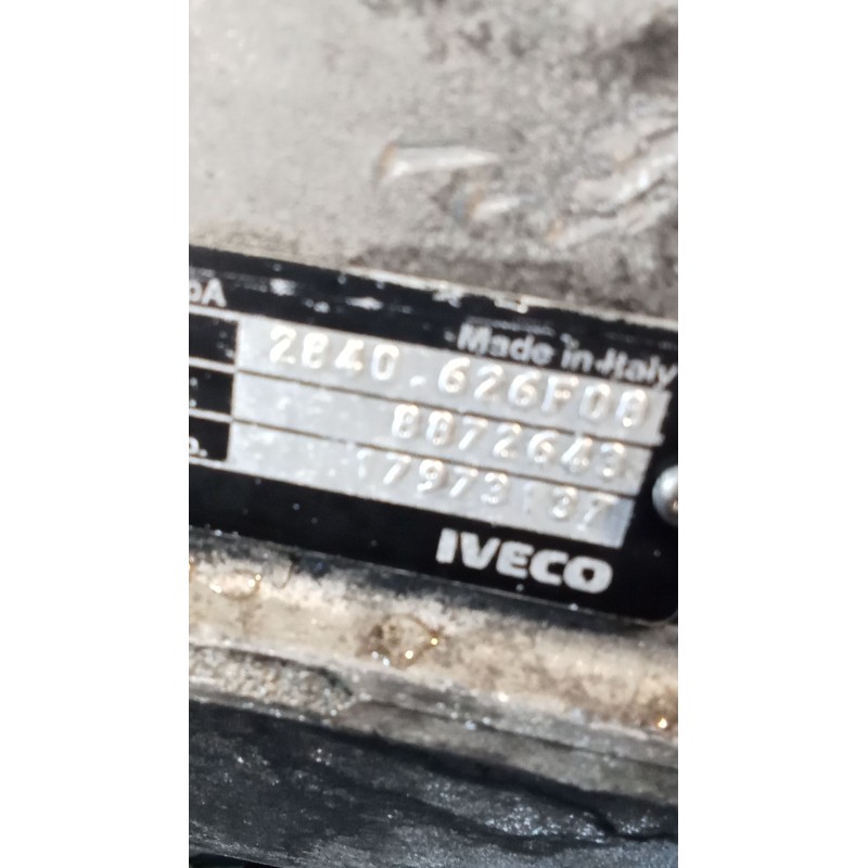 Recambio de caja cambios para iveco daily iv caja/chasis 35c15 referencia OEM IAM 2840 626 F08 6V 8872643 17973137