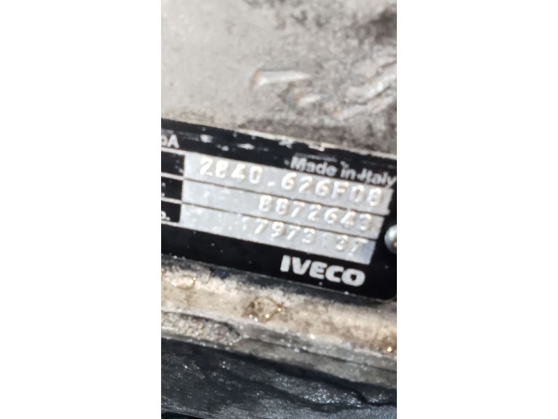Recambio de caja cambios para iveco daily iv caja/chasis 35c15 referencia OEM IAM 2840 626 F08 6V 8872643 17973137