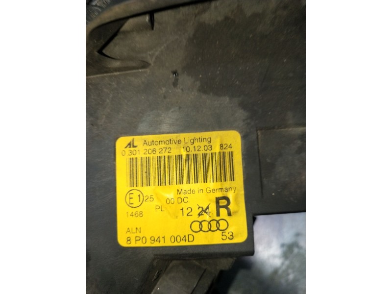 Recambio de faro derecho para audi a3 (8p1) 2.0 tdi 16v referencia OEM IAM 8P0941004D 1307329066 XENON 2004