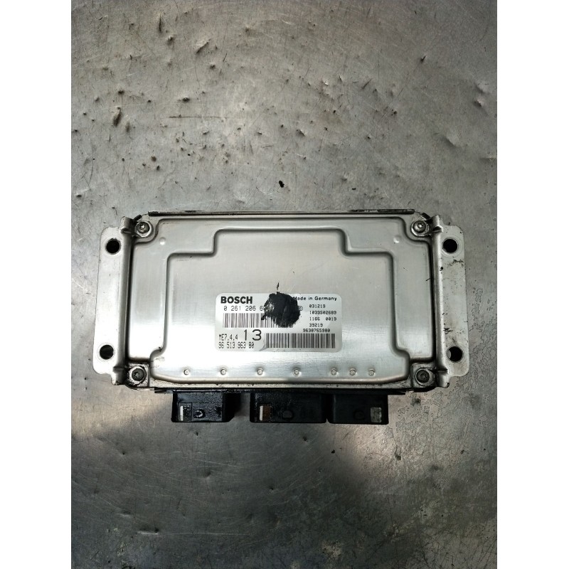 Recambio de centralita motor uce para citroën xsara (n1) 1.6 16v referencia OEM IAM 9651396380 0261206606 1039S02689 2001