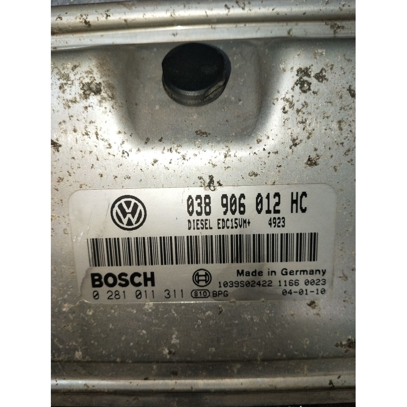 Recambio de centralita motor uce para skoda octavia i (1u2) 1.9 tdi referencia OEM IAM 0281011311 038906012HC EDC15UM 2000