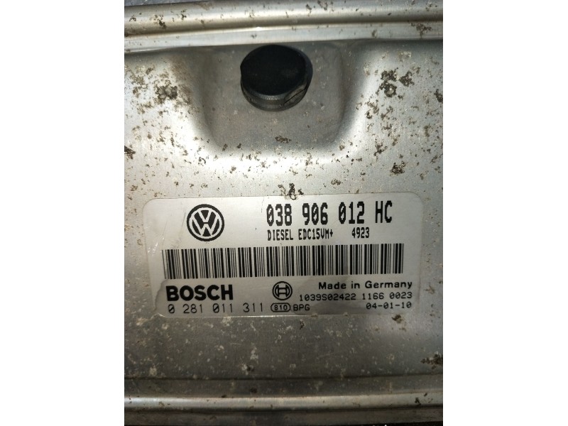 Recambio de centralita motor uce para skoda octavia i (1u2) 1.9 tdi referencia OEM IAM 0281011311 038906012HC EDC15UM 2000