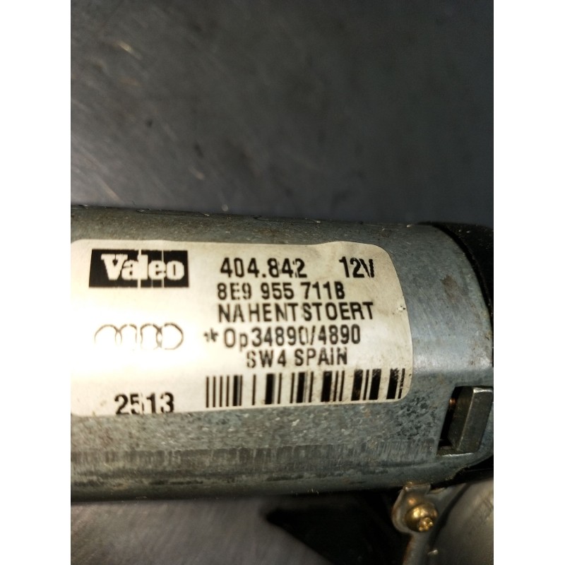 Recambio de motor limpia trasero para audi a3 (8p1) 2.0 tdi 16v referencia OEM IAM 8E9955711B 404842 2004