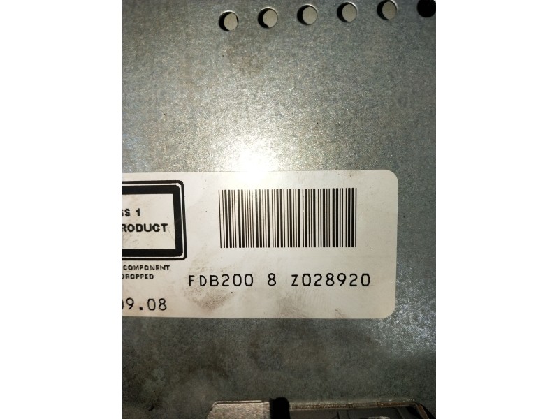 Recambio de sistema audio / radio cd para ford fiesta vi (cb1, ccn) 1.6 tdci referencia OEM IAM FDB2008Z028920  2008