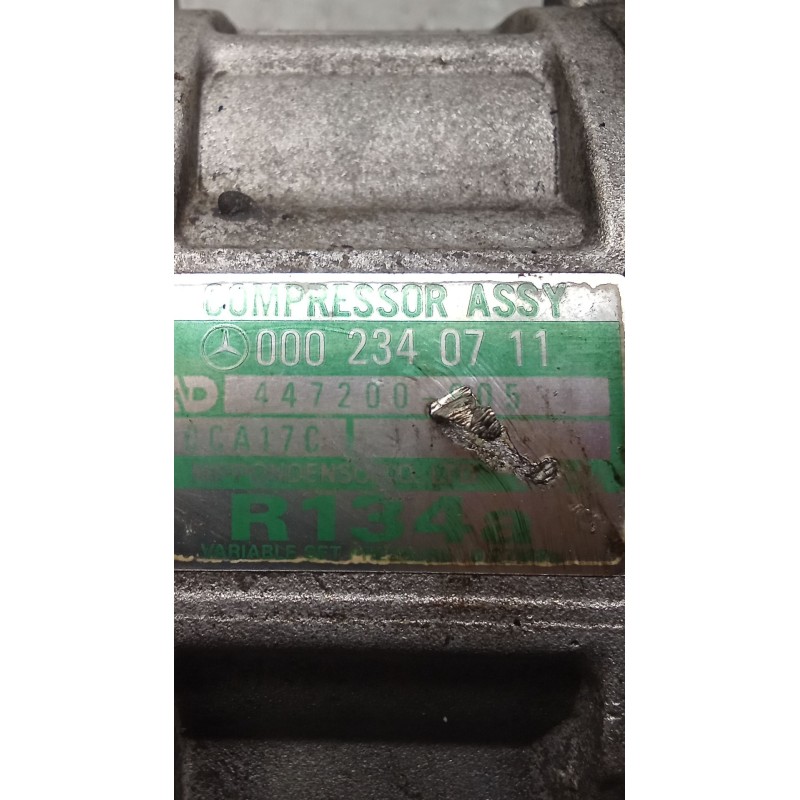 Recambio de compresor aire acondicionado para mercedes-benz clase c (w202) c 280 (202.028) referencia OEM IAM 0002340711 4472009