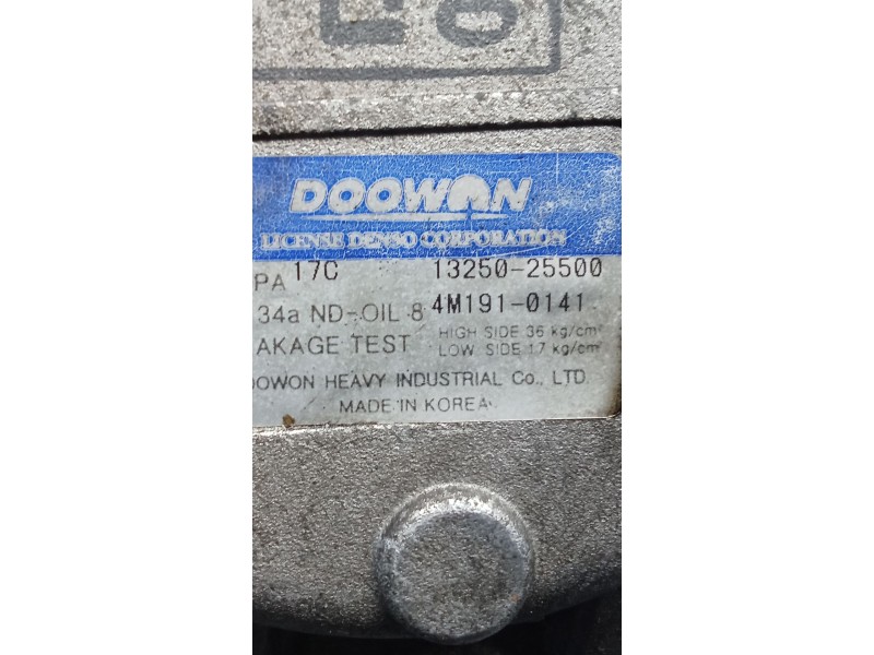 Recambio de compresor aire acondicionado para kia carnival ii (gq) 2.9 crdi referencia OEM IAM 1325025500 4M1910141 01