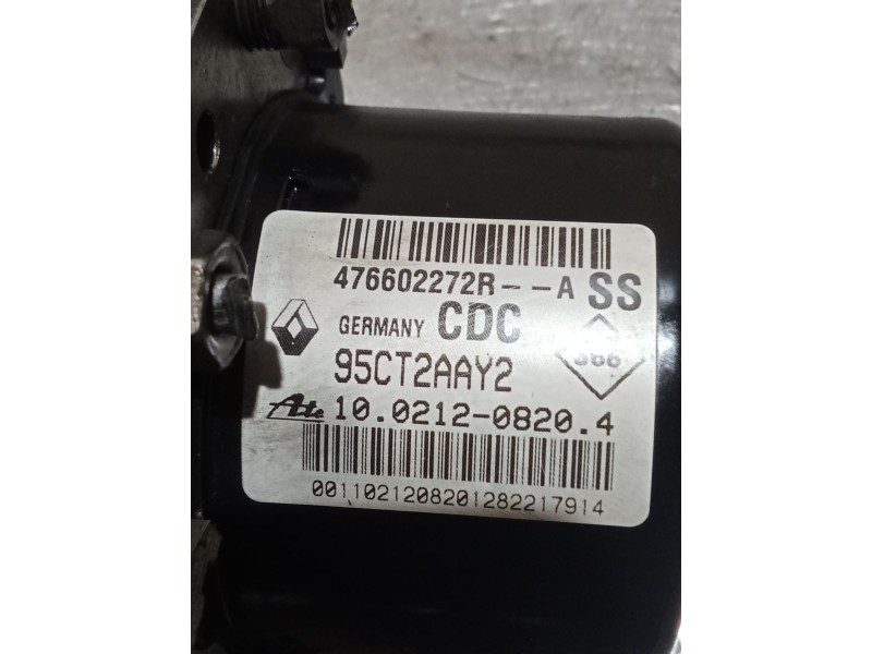 Recambio de abs para renault megane iii grandtour (kz0/1) 1.5 dci (kz09, kz0d, kz1g, kz29, kz14, kz1w, kz10, kz1f,... referencia