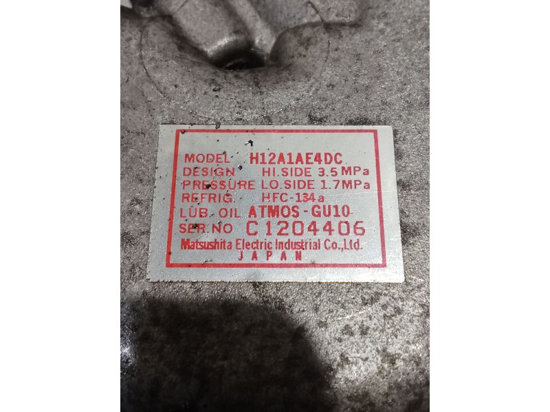 Recambio de compresor aire acondicionado para mazda 5 (cr) 2.0 cd (cr19) referencia OEM IAM H12A1AE4DC  05