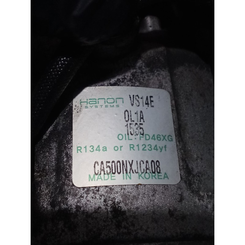 Recambio de compresor aire acondicionado para kia ceed tourer (cd) 1.6 crdi 115 referencia OEM IAM   