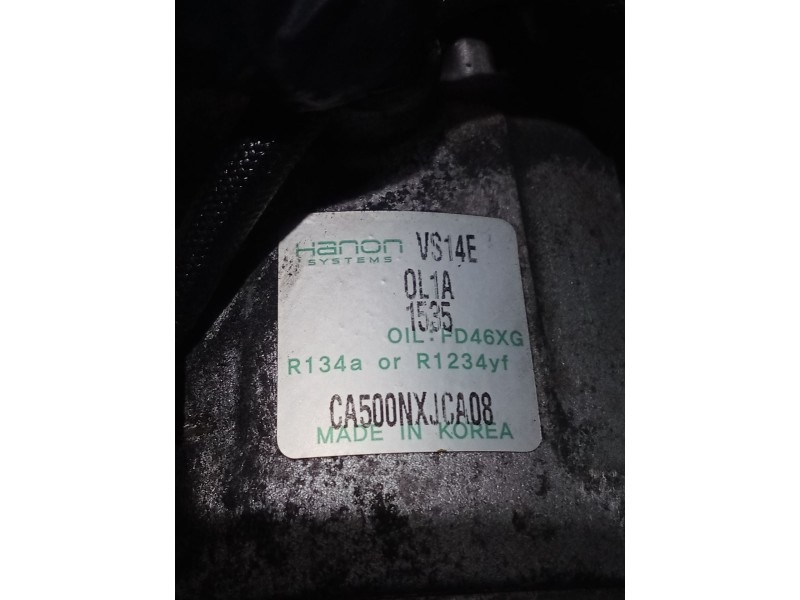 Recambio de compresor aire acondicionado para kia ceed tourer (cd) 1.6 crdi 115 referencia OEM IAM   