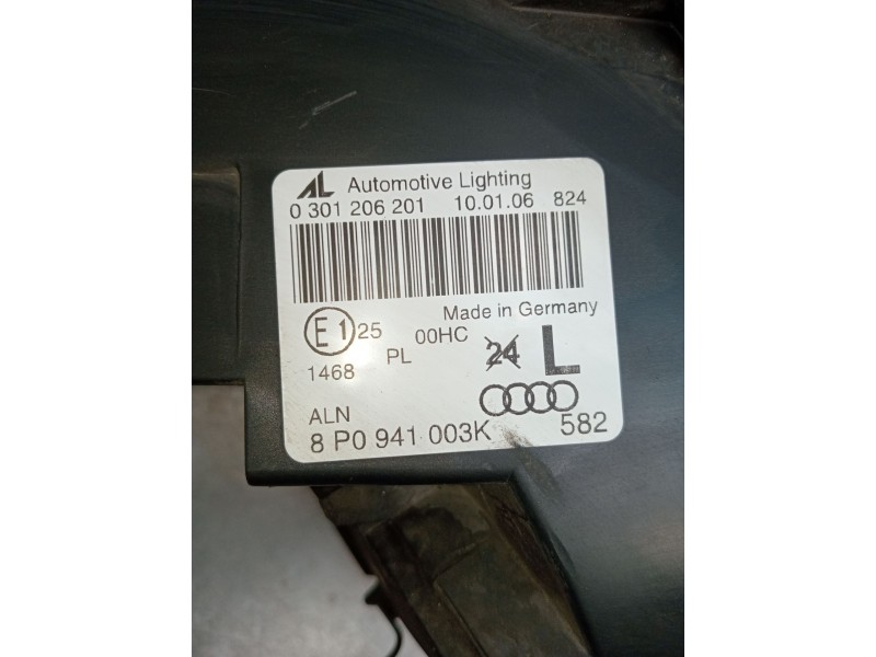 Recambio de faro izquierdo para audi a3 (8p1) 2.0 tdi 16v referencia OEM IAM 0301206201 8P0941003K 