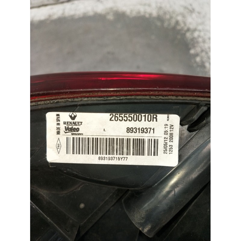 Recambio de piloto trasero izquierdo para renault megane iii grandtour (kz0/1) 1.5 dci (kz09, kz0d, kz1g, kz29, kz14, kz1w, kz10