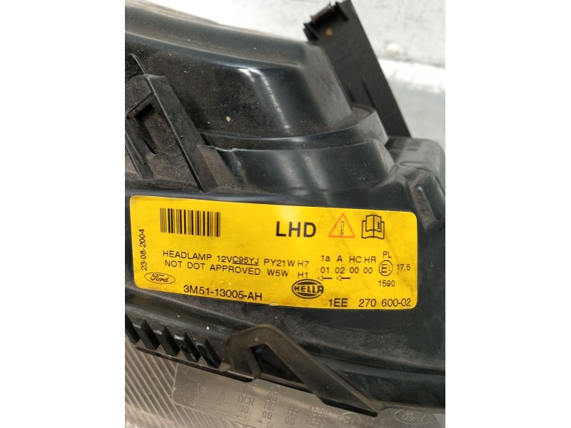 Recambio de faro derecho para ford focus c-max (dm2) 1.6 tdci referencia OEM IAM 3M5113005AH 1EE27060002 2003