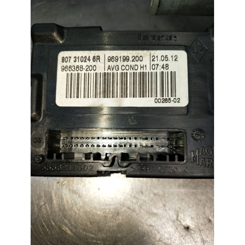 Recambio de elevalunas delantero izquierdo para renault megane iii grandtour (kz0/1) 1.5 dci (kz09, kz0d, kz1g, kz29, kz14, kz1w