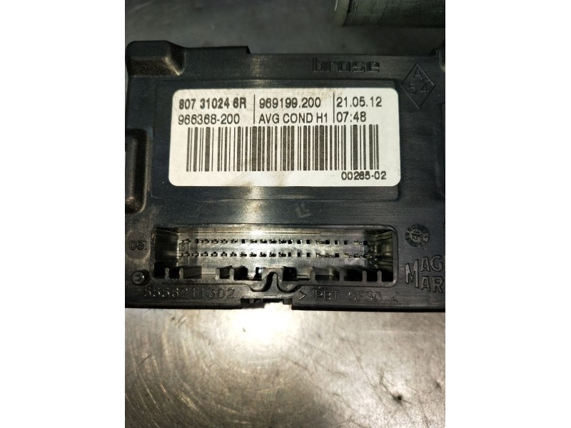 Recambio de elevalunas delantero izquierdo para renault megane iii grandtour (kz0/1) 1.5 dci (kz09, kz0d, kz1g, kz29, kz14, kz1w