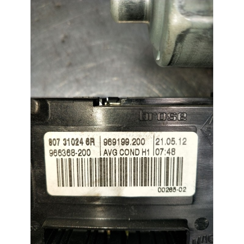 Recambio de elevalunas delantero izquierdo para renault megane iii grandtour (kz0/1) 1.5 dci (kz09, kz0d, kz1g, kz29, kz14, kz1w