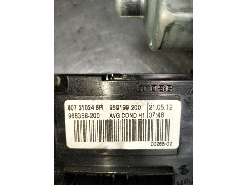 Recambio de elevalunas delantero izquierdo para renault megane iii grandtour (kz0/1) 1.5 dci (kz09, kz0d, kz1g, kz29, kz14, kz1w