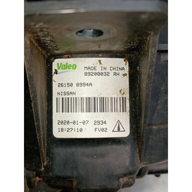 Recambio de faro antiniebla derecho para nissan x-trail iii (t32_, t32r, t32rr) 1.6 dci all mode 4x4-i (nt32) referencia OEM IAM