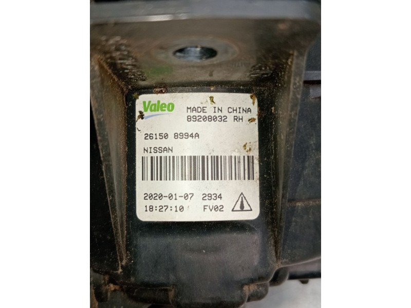 Recambio de faro antiniebla derecho para nissan x-trail iii (t32_, t32r, t32rr) 1.6 dci all mode 4x4-i (nt32) referencia OEM IAM