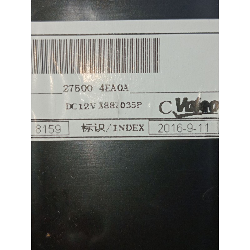 Recambio de mando calefaccion / aire acondicionado para nissan x-trail iii (t32_, t32r, t32rr) 1.6 dci all mode 4x4-i (nt32) ref