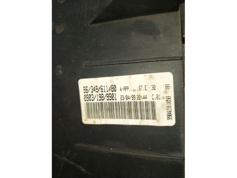 Recambio de cuadro instrumentos para peugeot 206 hatchback (2a/c) 1.6 i referencia OEM IAM 9634961180 06031989901 1998