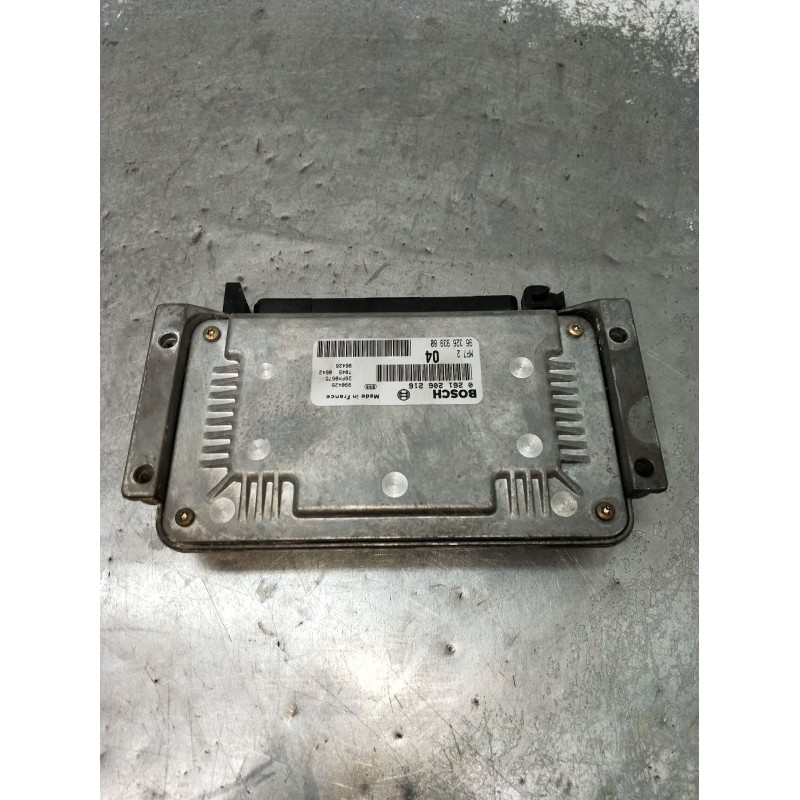 Recambio de centralita motor uce para peugeot 206 hatchback (2a/c) 1.6 i referencia OEM IAM 0261206216 9632693980 26FM0675 1998