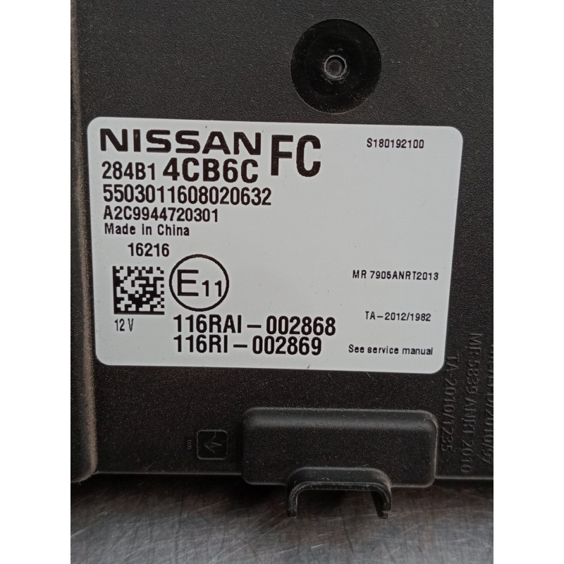 Recambio de modulo electronico para nissan x-trail iii (t32_, t32r, t32rr) 1.6 dci all mode 4x4-i (nt32) referencia OEM IAM 284B