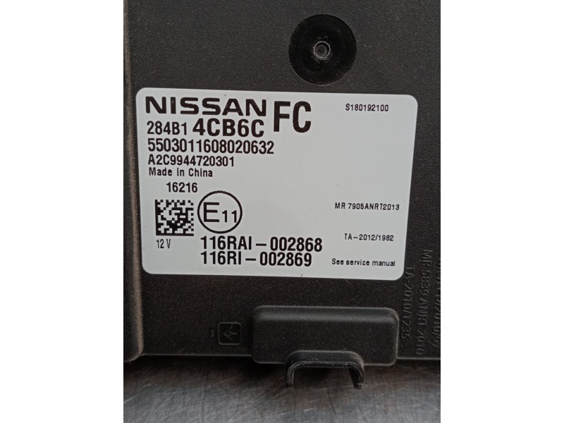 Recambio de modulo electronico para nissan x-trail iii (t32_, t32r, t32rr) 1.6 dci all mode 4x4-i (nt32) referencia OEM IAM 284B