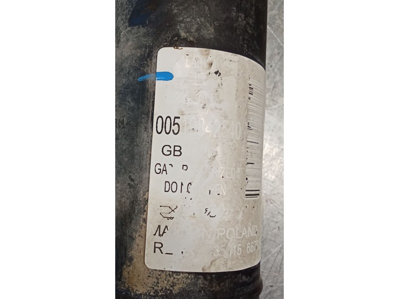 Recambio de amortiguador trasero derecho para fiat panda (312_, 319_) 1.2 (312pxa1a) referencia OEM IAM 00519842540  12