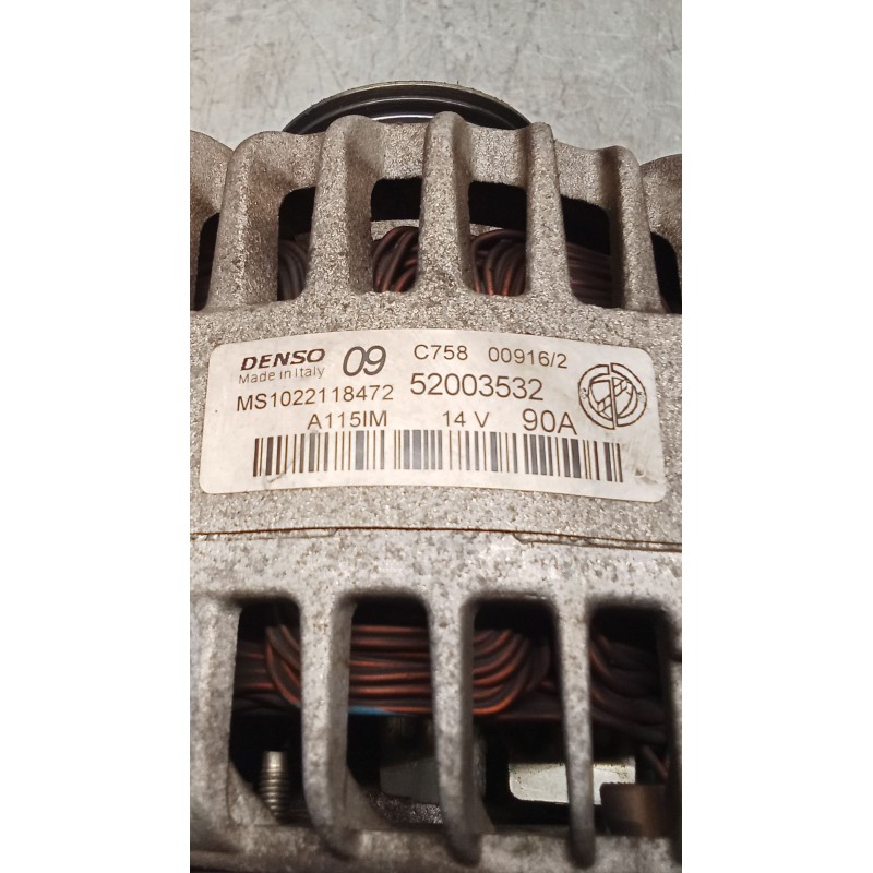 Recambio de alternador para fiat panda (312_, 319_) 1.2 (312pxa1a) referencia OEM IAM   12