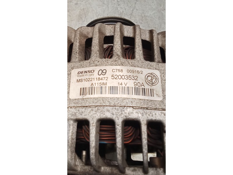 Recambio de alternador para fiat panda (312_, 319_) 1.2 (312pxa1a) referencia OEM IAM   12