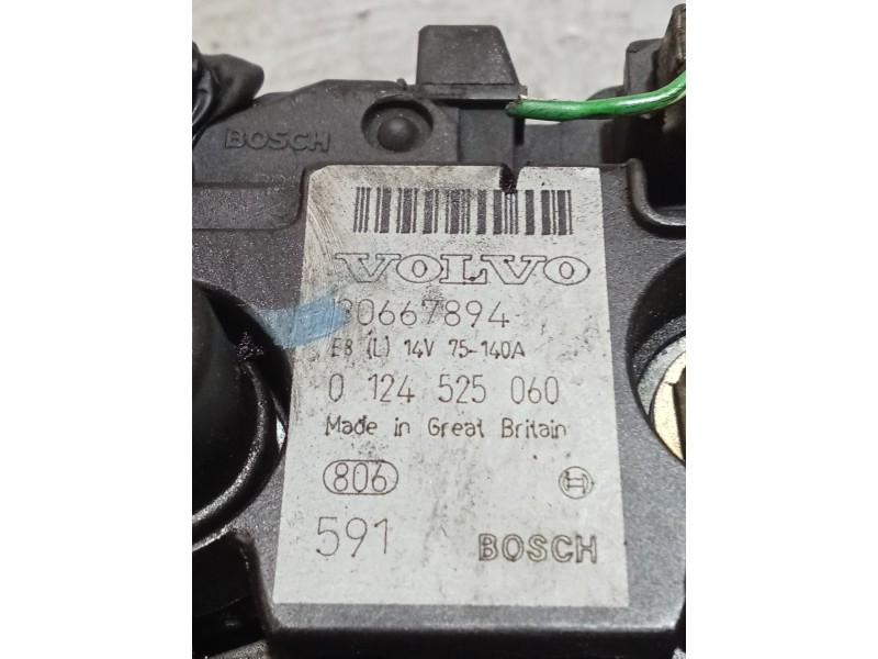 Recambio de alternador para volvo s60 i (384) d5 referencia OEM IAM 130667894 0124525060 
