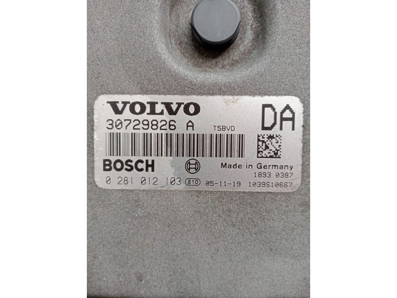 Recambio de centralita motor uce para volvo s60 i (384) d5 referencia OEM IAM 0281012103 30729826 T5BVD 