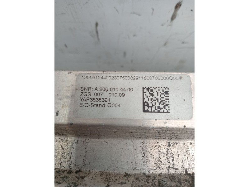 Recambio de refuerzo paragolpes trasero para mercedes-benz clase c (w206) c 200 d (206.003) referencia OEM IAM A2066104400  