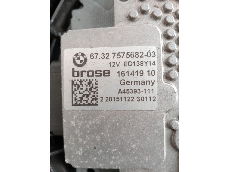 Recambio de electroventilador para bmw 5 (f10) 520 d referencia OEM IAM 1742763327301 16141910 A46329107 2014