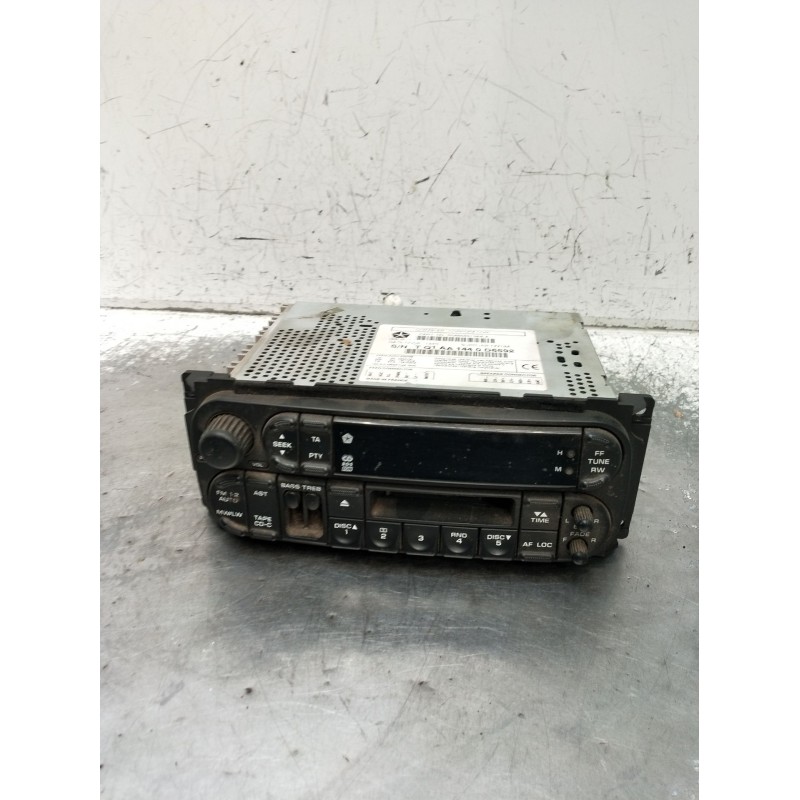 Recambio de sistema audio / radio cd para jeep grand cherokee ii (wj, wg) 3.1 td 4x4 referencia OEM IAM P04858513AKA TQ1AA1440D6