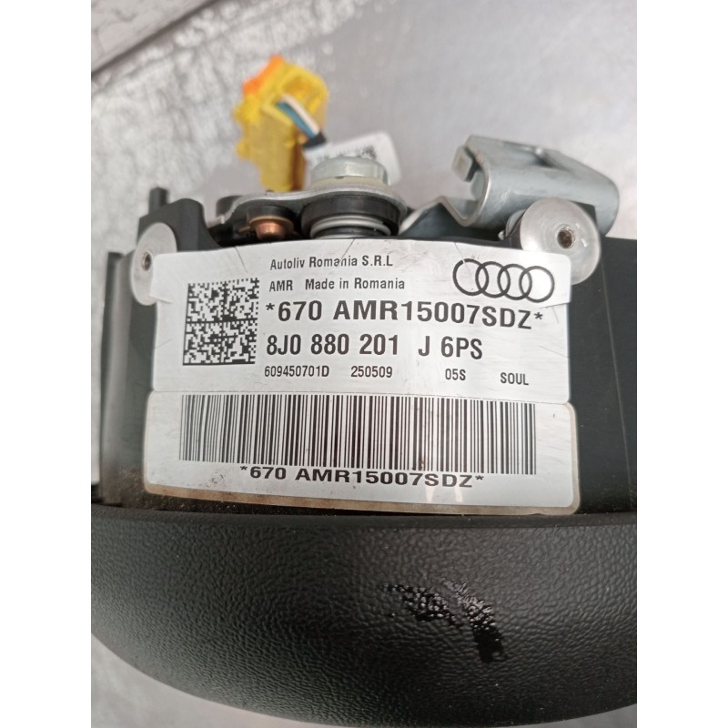 Recambio de airbag delantero izquierdo para audi a3 (8p1) 2.0 tdi 16v referencia OEM IAM 8J0880201J AIRBAG VOLANTE 