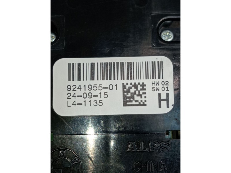 Recambio de mando elevalunas delantero izquierdo para bmw 5 (f10) 520 d referencia OEM IAM 924195501 4P 2014