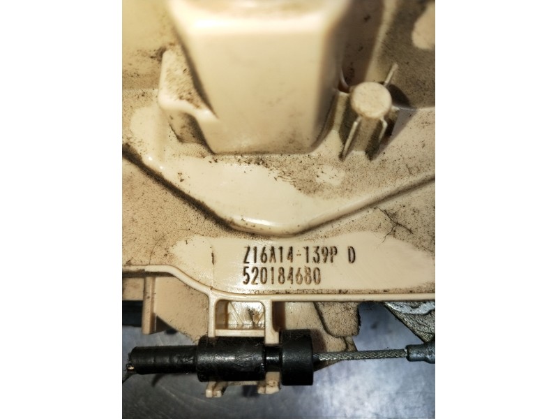 Recambio de motor cierre centralizado trasero derecho para fiat panda (312_, 319_) 1.2 (312pxa1a) referencia OEM IAM 520184680 5