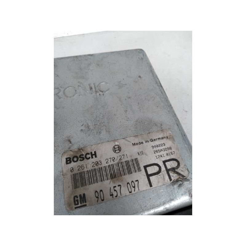 Recambio de centralita motor uce para opel omega b 2.5 v6 cat (l80) referencia OEM IAM 0261203270 0261203271 90457097 PR