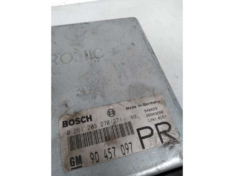 Recambio de centralita motor uce para opel omega b 2.5 v6 cat (l80) referencia OEM IAM 0261203270 0261203271 90457097 PR